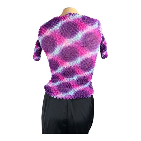 Directives Women’s 3/4 Sleeve Pullover Bubble Top – One Size - Picture 2 of 5